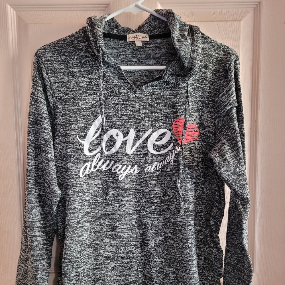 Women's maternity long sleeve shirt
